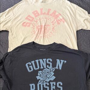 American Eagle Band Tee bundle L/XL